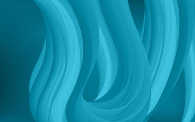 Lagoon Blue Abstract Creative Background Design