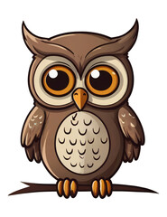 Fototapeta premium wake up owl