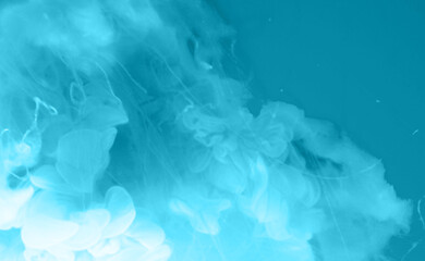 Lagoon Blue Abstract Creative Background Design