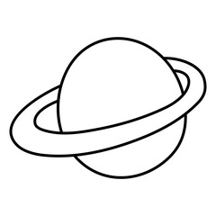 A colored design icon of science

