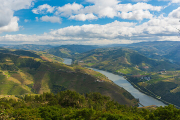 Douro Valley,Portugal.  The Douro Valley is a Portugal's most famous and a historic wine region. The Douro was registered as a UNESCO World Heritage Site for cultural landscape.