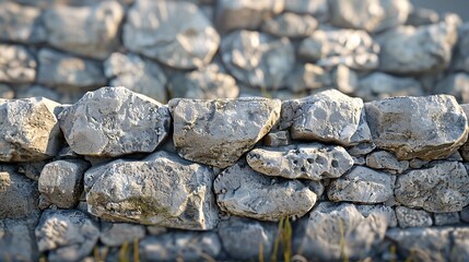 Stone Wall A Timeless Testimony to Architectural Resilience Generative AI