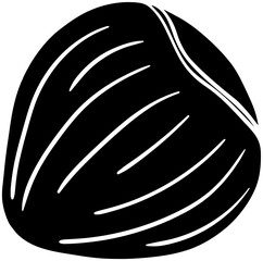 walnut illustration hazelnut silhouette pecan logo nut icon healthy outline cashew food seed leaf almond branch snack tree leaves shape plant pistachio diet for vector graphic background