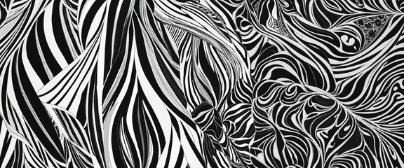 Abstract black and white line doodle   pattern set. Vintage organic style drawing background collection, trendy design with basic shapes. Simple hand drawn wallpaper print texture bright colors