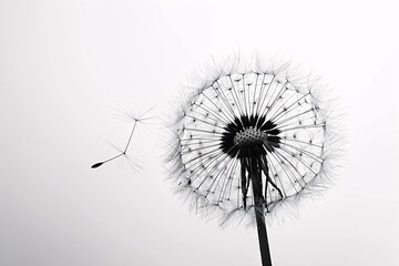 Whispers of Hope A Dandelion Seed Generative AI