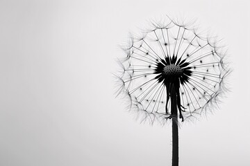The Silent Whispers A Dandelion Seed Generative AI