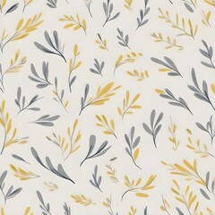 seamless pattern with leaves