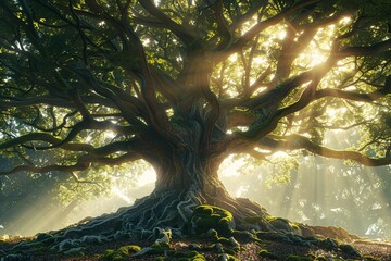 The Ancient Tree of Enchantment Generative AI