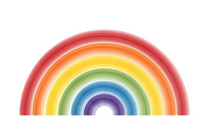 Abstract watercolor rainbow with LGBTQ Pride Flag Colors. Peace, Love, Support Symbol. Colorful LGBT pride month banner. Rainbow Stripes in LGBT Gay Pride Wallpaper