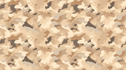 texture camouflage désert militaire qui se répète - sans bord	 - obrazy, fototapety, plakaty