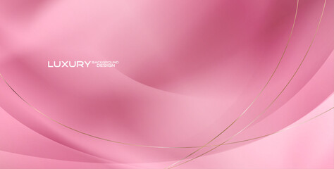 Luxury wave style abstract background design.