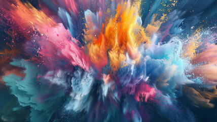 Captivating ultra 4k, 8k colorful background resembling an abstract art piece, with bold splashes...