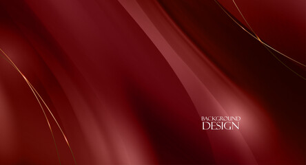 Luxury wave style abstract background design.