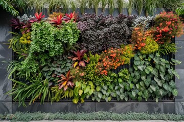 Biophilic Design in Cityscape: Vertical Garden Eco Wall