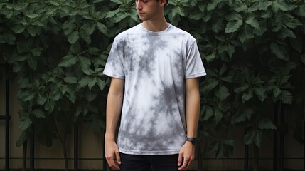 unique gray tie dye