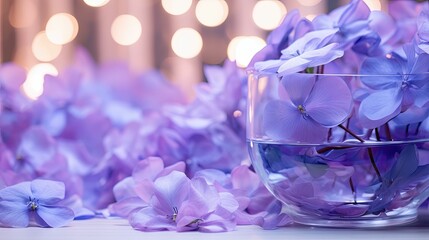 bouquet violet petals