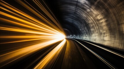journey light end tunnel