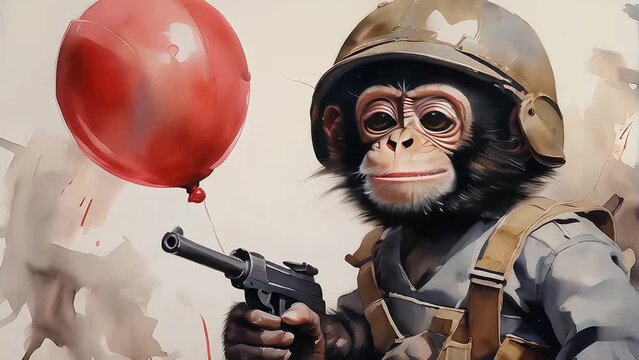 Soldier Monkey