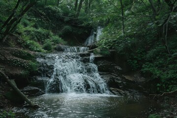 The Hidden Waterfall Serene