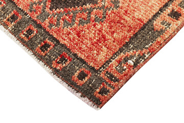 Textures and patterns in color from woven carpets - 777154509