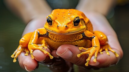 species panamanian golden frog