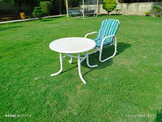 chairs in the garden