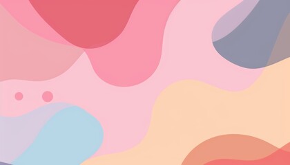 An uncomplicated background showcasing flat hues and abstract patterns. - obrazy, fototapety, plakaty