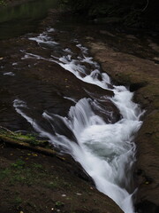 Naklejka premium Banjiri Sandan Falls, Eniwa City, Hokkaido