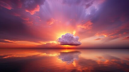 sunbeautiful silver lining cloud