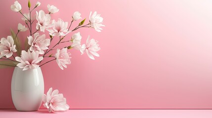 glass pink background paper