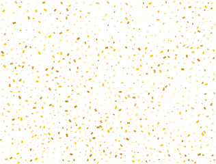 Gender Neutral Golden Rectangular Confetti