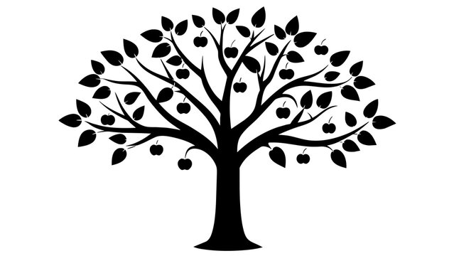 apple tree and svg file