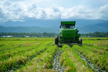 Fototapeta premium Agriculture Paddy