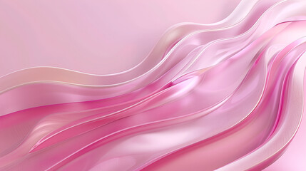 Soft white waves on red pink abstract background ,Pink Silk Background ,Luxurious pink background with satin drapery