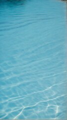 Fototapeta na wymiar Transparent blue clear water surface
