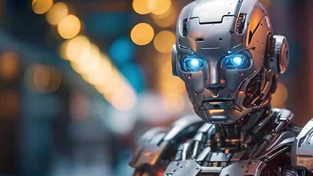 目が光るロボット,Generative AI 