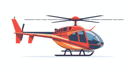 Helicopter icon vector illustration symbol flat vector