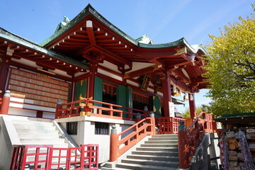 日本の東京都に鎮座する亀戸天満宮
