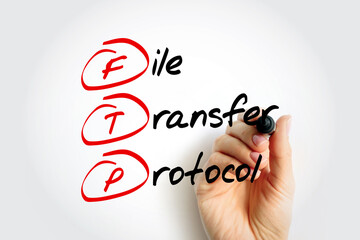 FTP File Transfer Protocol - standard communication protocol used for the transfer of computer...