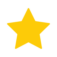 star vector icon on white background. flat rank. yellow favorite symbol. Simple and editable star icons. Vector illustration. Eps file 21. - obrazy, fototapety, plakaty