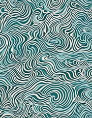 Fototapeta na wymiar pattern with waves bright colors