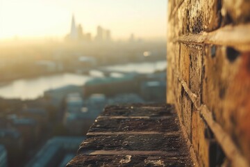 Urban Vistas: London's Blurred Cityscape