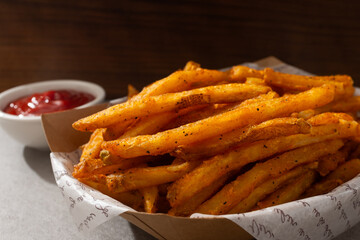 French Fries with Cajun Seasoning