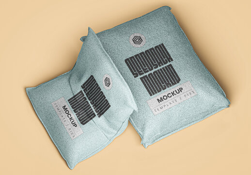 Seed Sack Packaging Mockup