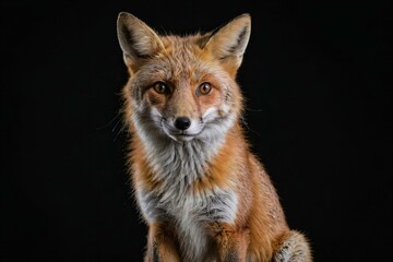 Obraz premium red fox portrait