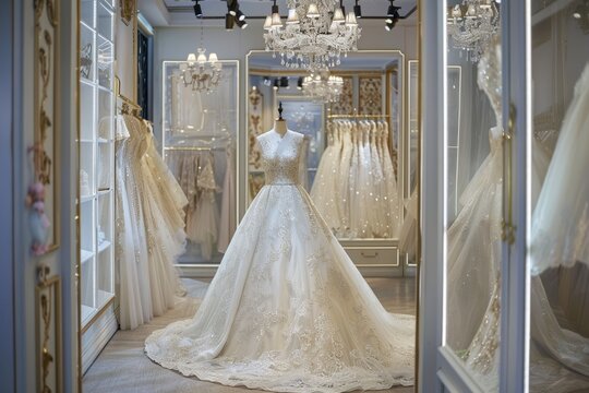 bridal boutique offers exquisite gowns, accessories, and personalized service for weddings