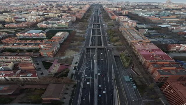 Barcelona, Espa&ntilde;a, vistas a&eacute;reas.