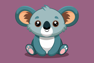 baby koala  vector 