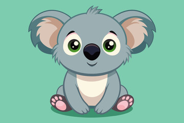 baby koala  vector 
