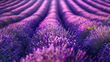 Lavender field. Generative AI